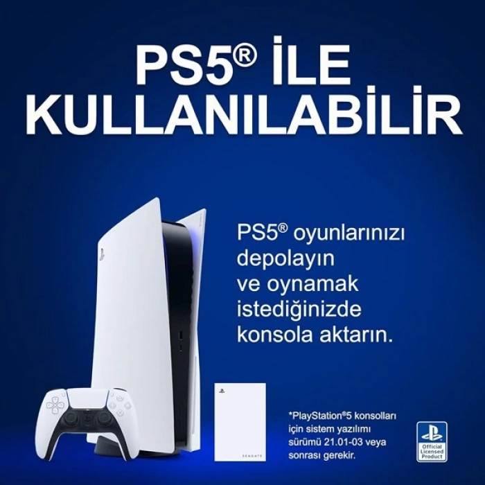 SEAGATE 5TB STLV5000200 PlayStation Konsolları için Game Drive
