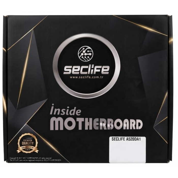 SecLife A520DA1 DDR4 HDMI PCIe 16X v2.0 AM4 mATX