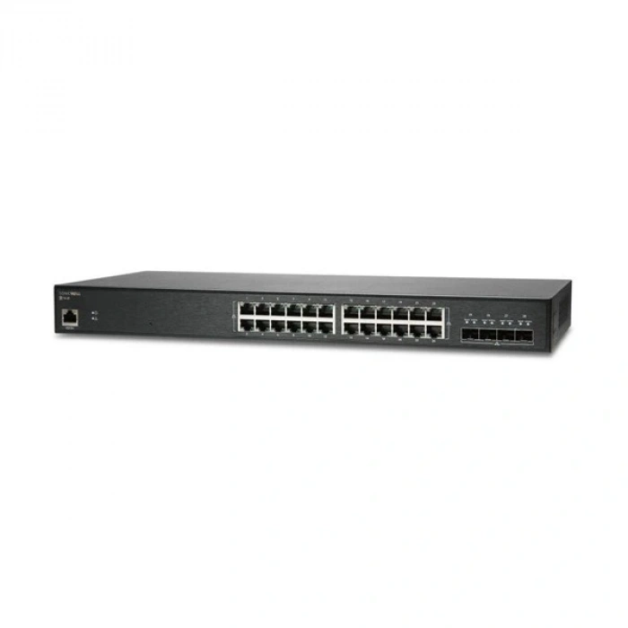 SONICWALL 24port 410W FULL PoE 02-SSC-8377 GIGABIT 4XSFP+ Yönetilebilir Switch RackMount