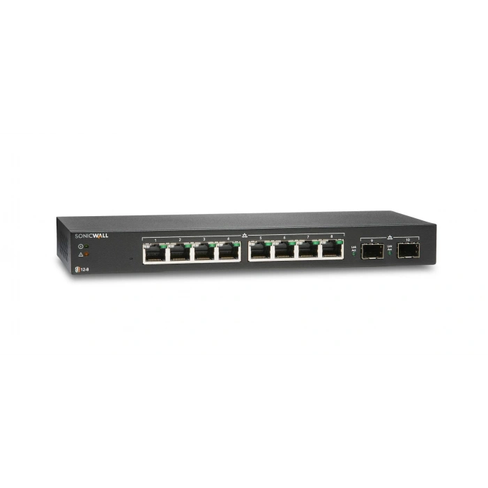 SONICWALL SWS12-8 02-SSC-2462 8 PORT 2 PORT SFP GIGABIT L2 YÖNETİLEBİLİR SWITCH