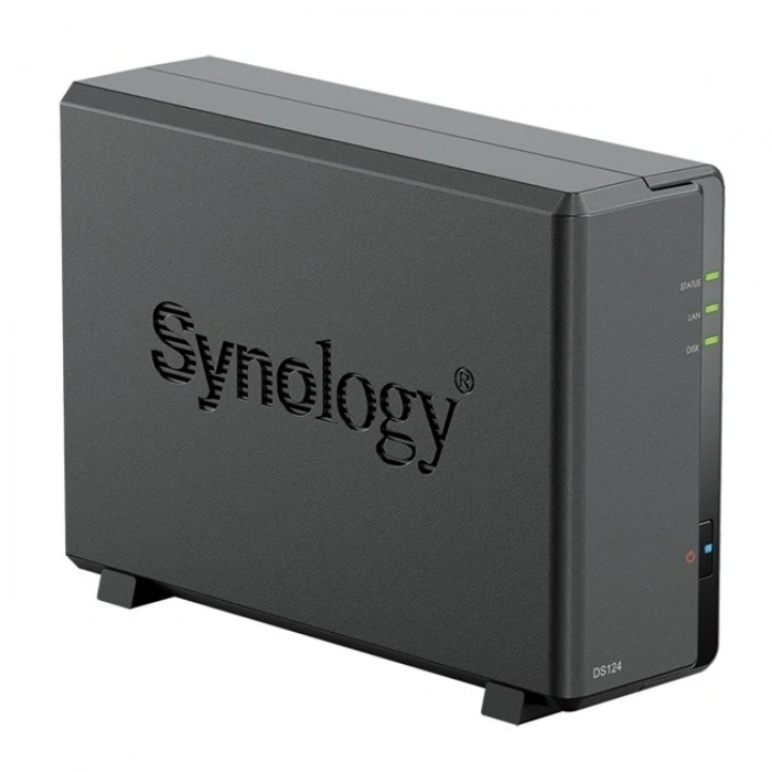 SYNOLOGY DS124 1 BAY 1xGLAN NAS DEPOLAMA ÜNİTESİ