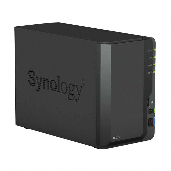 SYNOLOGY DS223 2 BAY 1xGLAN NAS DEPOLAMA ÜNİTESİ