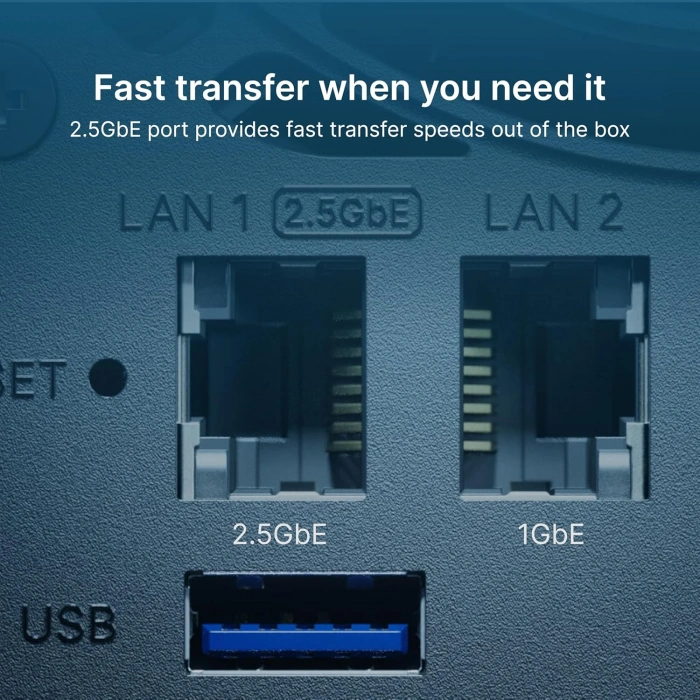 SYNOLOGY DS425 PLUS CELERON QC- 2GB RAM- 4-diskli Nas Server (Disksiz)