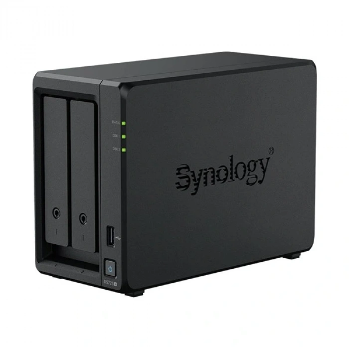 SYNOLOGY DS725 PLUS RYZEN 1600-32GB RAM- 2-diskli Nas Server (Disksiz)