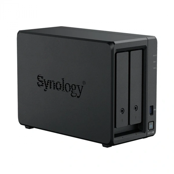 SYNOLOGY DS725 PLUS RYZEN 1600-32GB RAM- 2-diskli Nas Server (Disksiz)