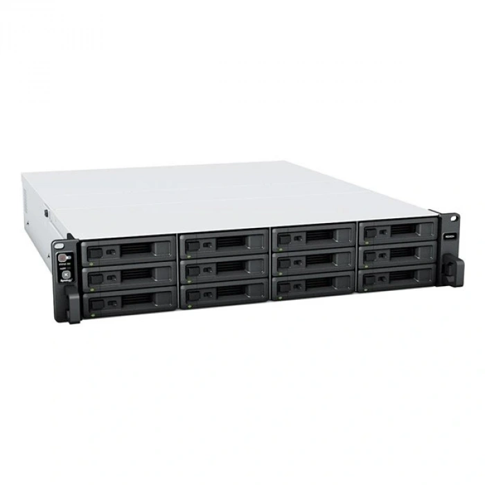 SYNOLOGY RS2423 PLUS RYZEN V1780B-16GB DDR4 ECC UDIMM-12-Diskli Rack Nas Sunucu (Disksiz)