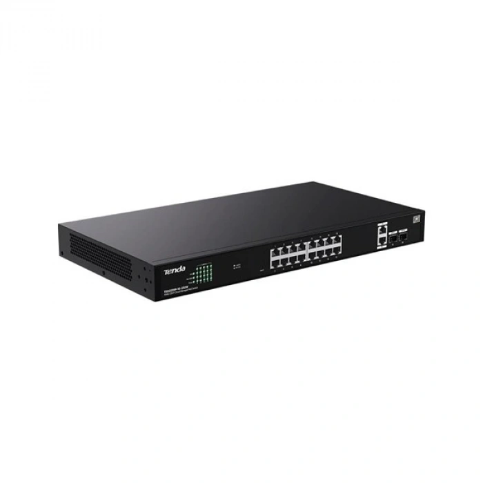 TENDA 16port 250w FULL PoE TEG2220P-16-250W GIGABIT 2X SFP CLOUD YÖNETİLEBİLİR Switch