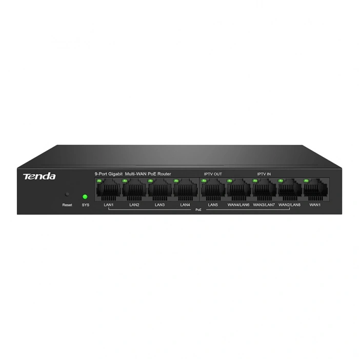 TENDA 9port GO-8G-POE Poe Router