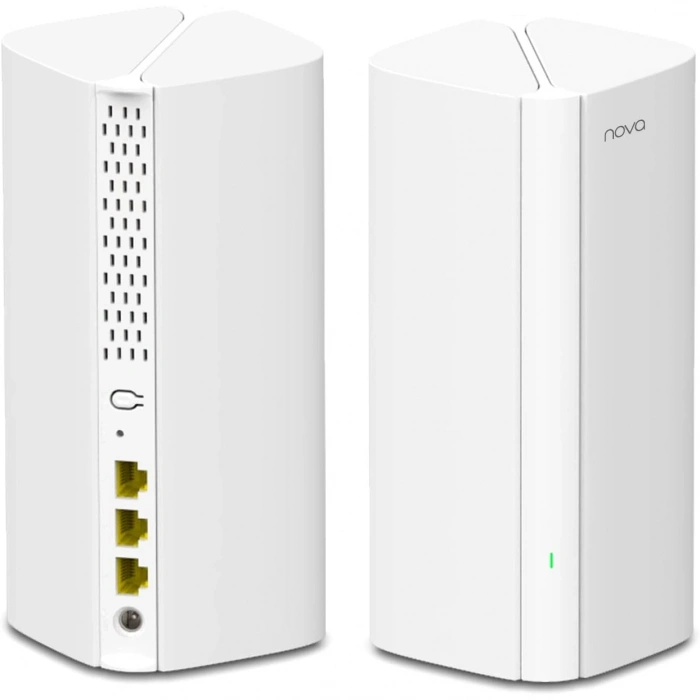 TENDA NOVA MX12 (2-PACK) AX3000 2976 MBPS 2.4 GHZ & 5 GHZ MESH WIFI 6 INDOOR ACCESS POİNT/ROUTER