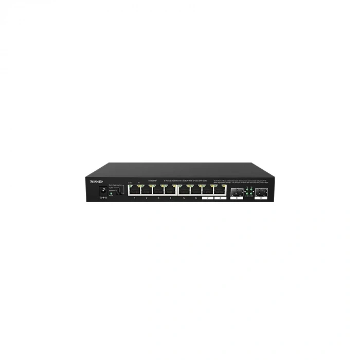 TENDA TEM2010F 8 PORT 10/100/1000/2.5G 2 X SFP YONETILEBILIR DESKTOP SWITCH