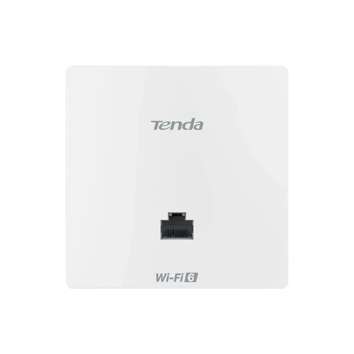 TENDA W13 AX1500 Wi-Fi 6 2PORT GIGABIT 2.4 GHZ & 5 GHZ POE DUVAR TİPİ ACCESS POINT