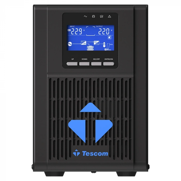 TESCOM NEOLINE 2KVA 4x12V/9AH 1F/1F ONLİNE UPS 900040101
