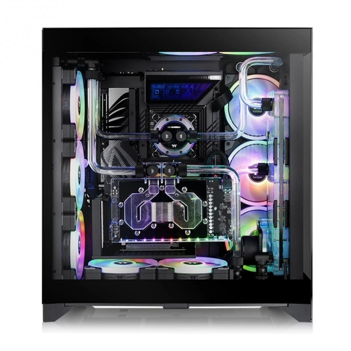 THERMALTAKE CTE E600 TG CA-1Y3-00M1WN-00 PCIe 4.0 Riser Kablolu Gaming Mid-Tower PC Kasası