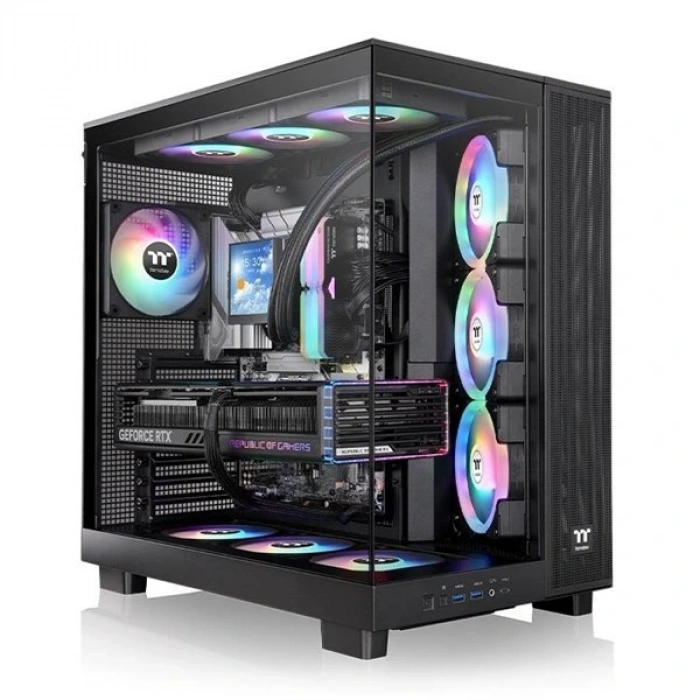 THERMALTAKE VIEW 380 CA-11E-00M1WN-00 GAMING MID-TOWER PC KASASI