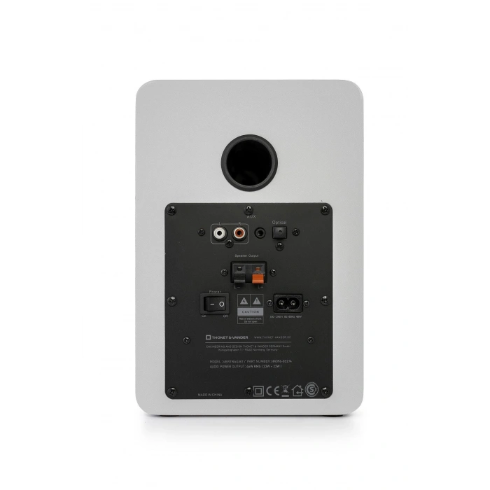 THONET & VANDER VERTRAG GEN2 HK096-03274 80W RMS 2.0 Bluetooth 5.0 Optik RCA Beyaz Hoparlör