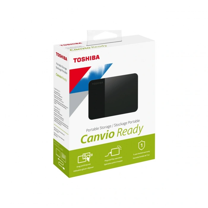 TOSHIBA CANVIO READY 1TB USB3.2 2.5 HARICI HDD HDTP310EK3AA