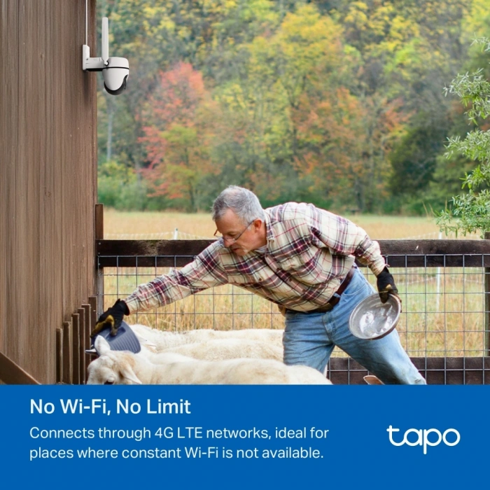 TP-LINK 2MP Speed Dome 4G LTE Pan-Tilt IP Kamera TAPO C501GW