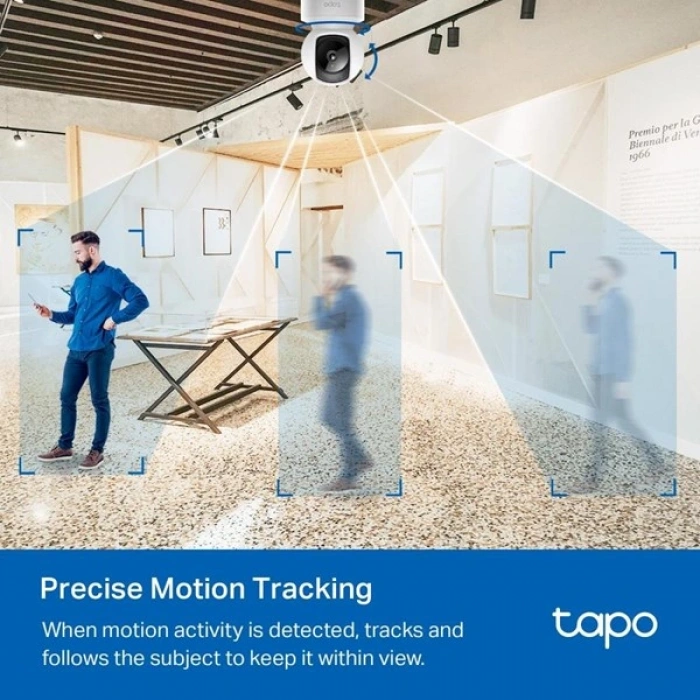 TP-LINK 2MP TAPO C202 PAN-TILT EV GÜVENLİK KAMERASI