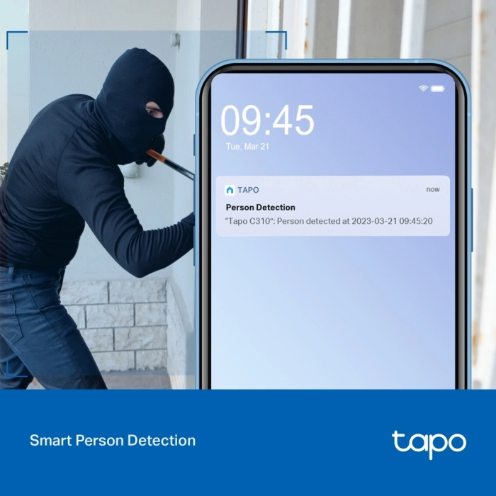TP-LINK 3MP Bullet 3.9MM Wıfı Kablosuz IP Kamera Tapo C310