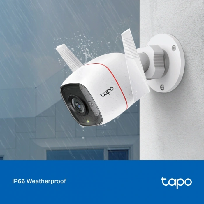 TP-LINK 3MP Bullet 3.9MM Wıfı Kablosuz IP Kamera Tapo C310