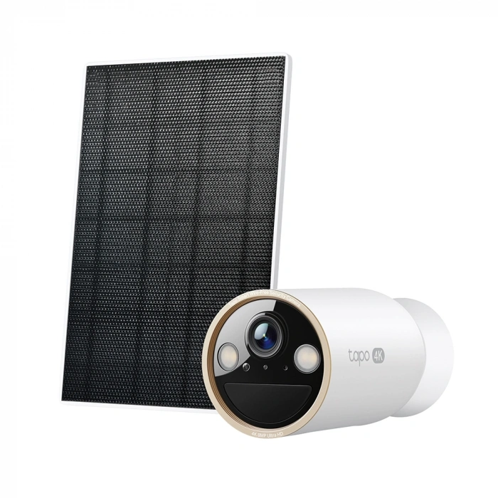 TP-LINK 8MP Bullet 3.1MM Wıfı Kablosuz Güneş Enerjili IP Kamera Tapo C460 KIT