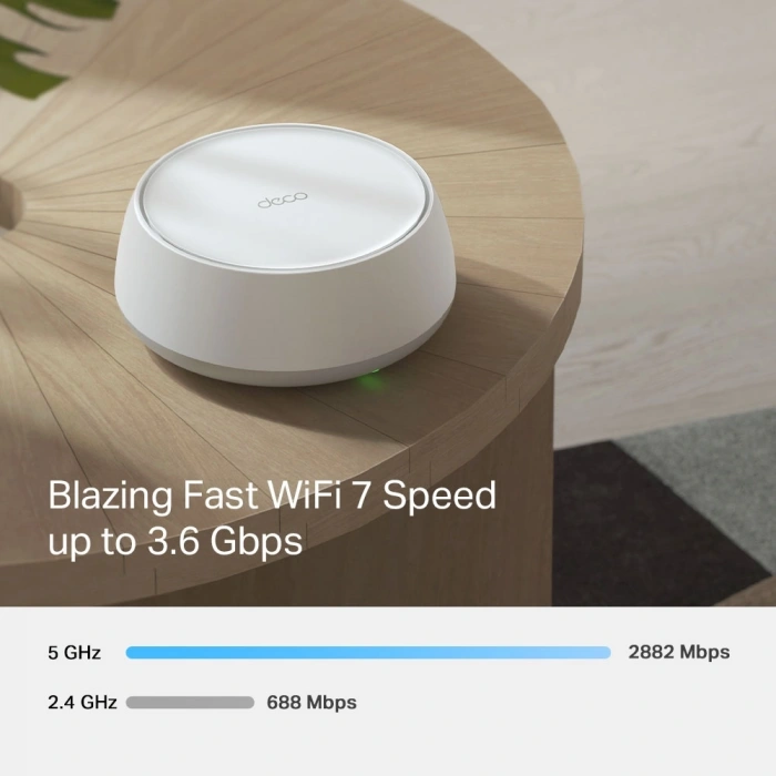 TP-LINK BE25 Wıfı7 BE5000 EV Ofis Tipi Mesh Router
