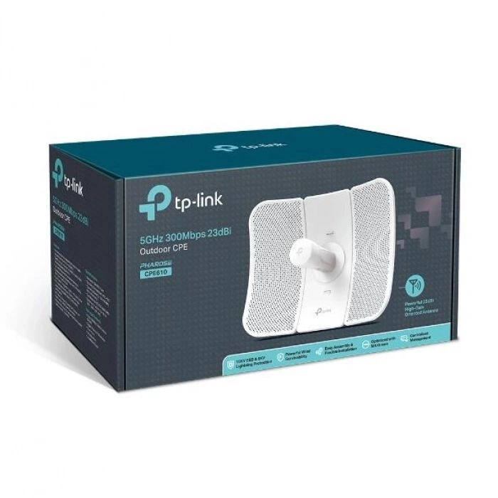 TP-LINK CPE610 N300 5ghz 23dBi 30km Harici Access Point CPE