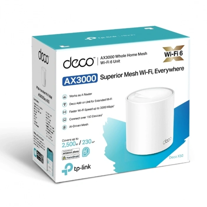 TP-LINK DECO X50 AX3000 WIFI-6 Router Dual Band
