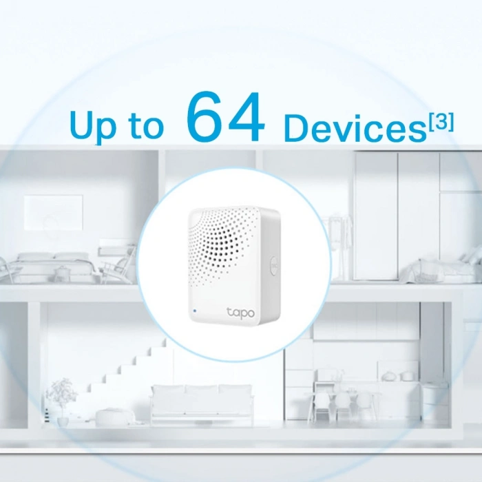 TP-LINK Tapo H100 Zil Özellikli ile Tapo Akıllı Hub
