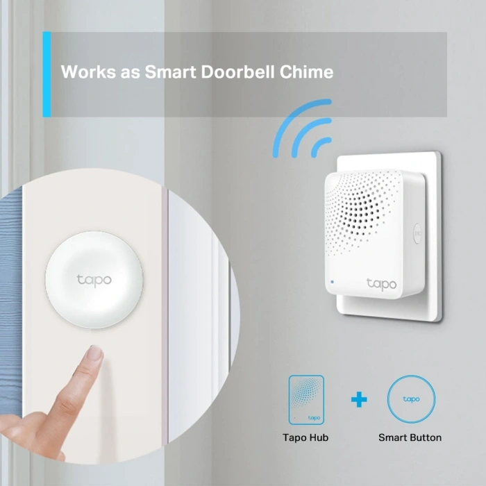 TP-LINK Tapo H100 Zil Özellikli ile Tapo Akıllı Hub