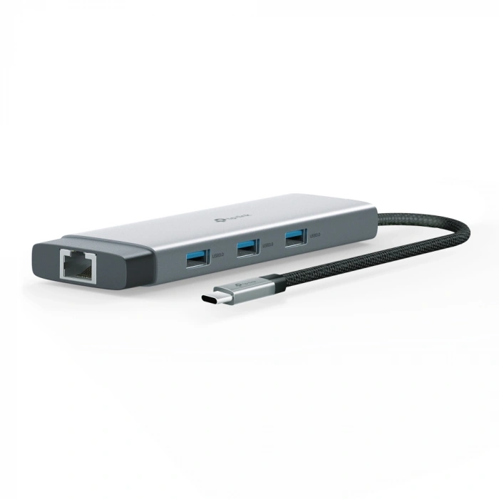 TP-LINK UH9120C USB Type-C 9u 1 Arada Hub – 4K HDMI, Gigabit Ethernet, USB 3.0, SD/microSD Kart Okuyucu, 100W PD