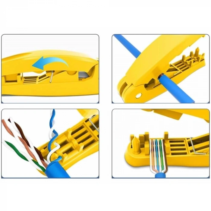 TRKLINK (4in1) RJ45 Ağ Kablosu Aleti