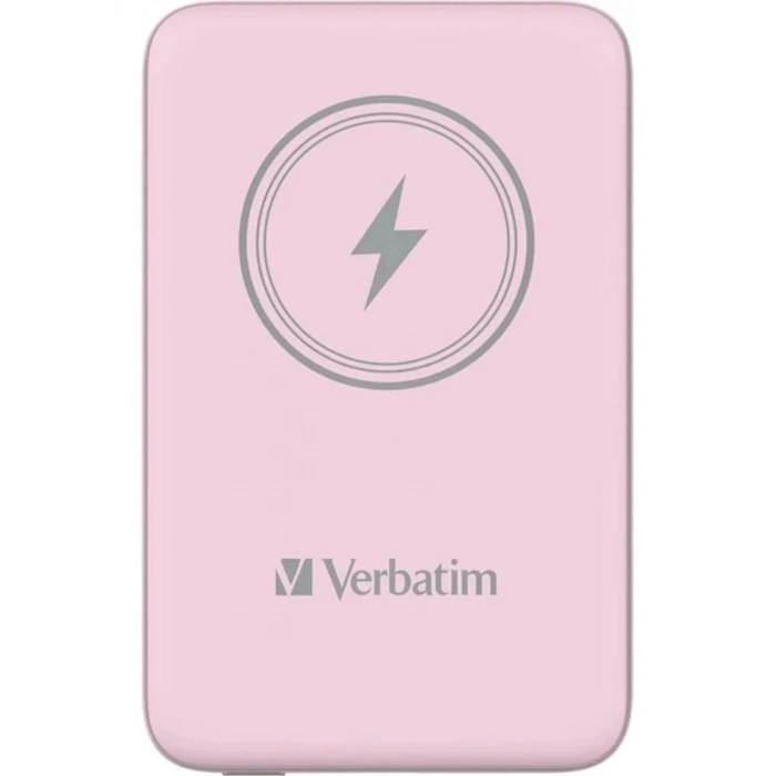 VERBATIM 32248 10.000mAh 20W Powerbank Pembe