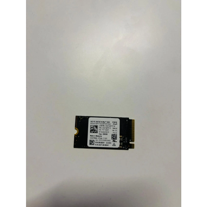 WD 256GB SN740 SDDQNQD-256G 4000-2000MB/s M2 2242 NVME GEN4 Disk Kutusuz