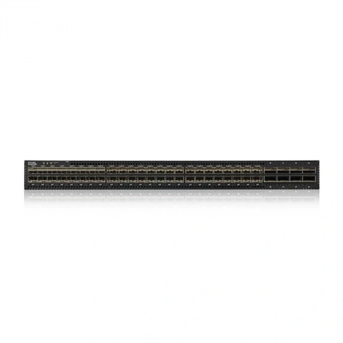 ZYXEL CX4800-56F 48port 10-25GbE L3 8X-UPLINK 100GbE Yığınlanabilir Fiber Swıtch