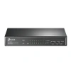 TP-LINK 8-port TL-SF1009P 10/100 Yönetilemez 65w Full PoE Switch