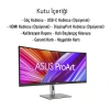 ASUS 34 VA PROART PA34VCNV 5MS 60HZ HDMI-DP KAVISLI GRAFİK TASARIM MONİTÖRÜ 3440X1440
