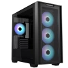ASUS A21 PLUS GAMING 4-RGB FANLI MID-TOWER PC KASASI SİYAH