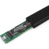 DARK Type-C DK-AC-DSEM4 NVMe M2 Alüminyum Harddisk Kutusu Siyah