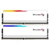 GSKILL 32GB (2X 16GB) DDR5 6000Mhz CL36 RGB DUAL KIT PC RAM RIPJAWS M5 F5-6000J3636F16GX2-RM5RW BEYAZ