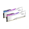 GSKILL 48GB (2X 24GB) DDR5 8000MHZ CL40 RGB DUAL KIT PC RAM TRIDENT Z5 ROYAL SILVER F5-8000J4048G24GX2-TR5NS