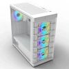 POWERBOOST PB-GR222BW 7-RGB FANLI GAMING MID-TOWER PC KASASI BEYAZ