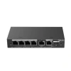 RUIJIE 4port RG-ES206GS-P GIGABIT 1-Uplınk 1-SFP 54W FULL POE Cloud Yonetılebılır Desktop Swıtch