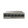 TENDA 5port 63w 4port PoE TEF1106P-4-63W 10/100 Yönetilemez Switch Masaüstü