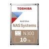TOSHIBA 3.5 10TB N300 HDWG11AUZSVA 7200 RPM 256MB SATA-3 NAS Diski