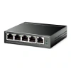 TP-LINK 5-PORT 65W 4-PORT POE TL-SG105PE GIGABIT YÖNETİLEBİLİR POE SWITCH