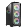 ZALMAN 700W  N5-MF 4-RGB FANLI GAMING MID TOWER PC KASASI