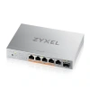 ZYXEL 5port XMG-105HP 2.5-GIGABIT 1-SFP 70W POE YÖNETİLEMEZ SWITCH