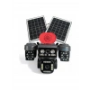 O-kam OK-337 Premium 12MP 4 Kameralı 4G Çift Solar Panel AOV Güvenlik Kamerası