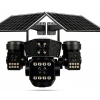 O-kam OK-333 Premium 12MP 4 Kameralı 4G Çift Solar Panel AOV Güvenlik Kamerası